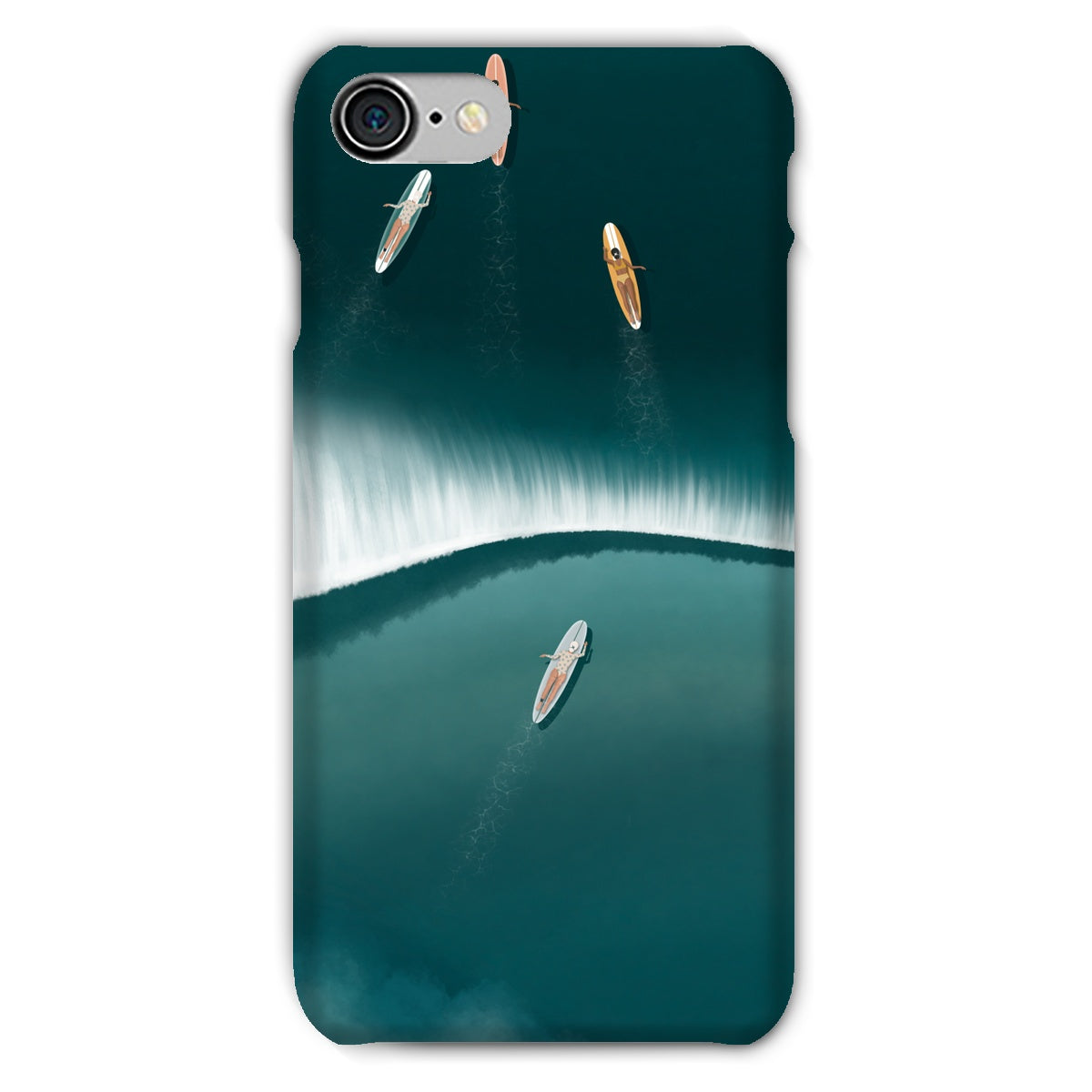 Slim Line up in Zicatela phone case