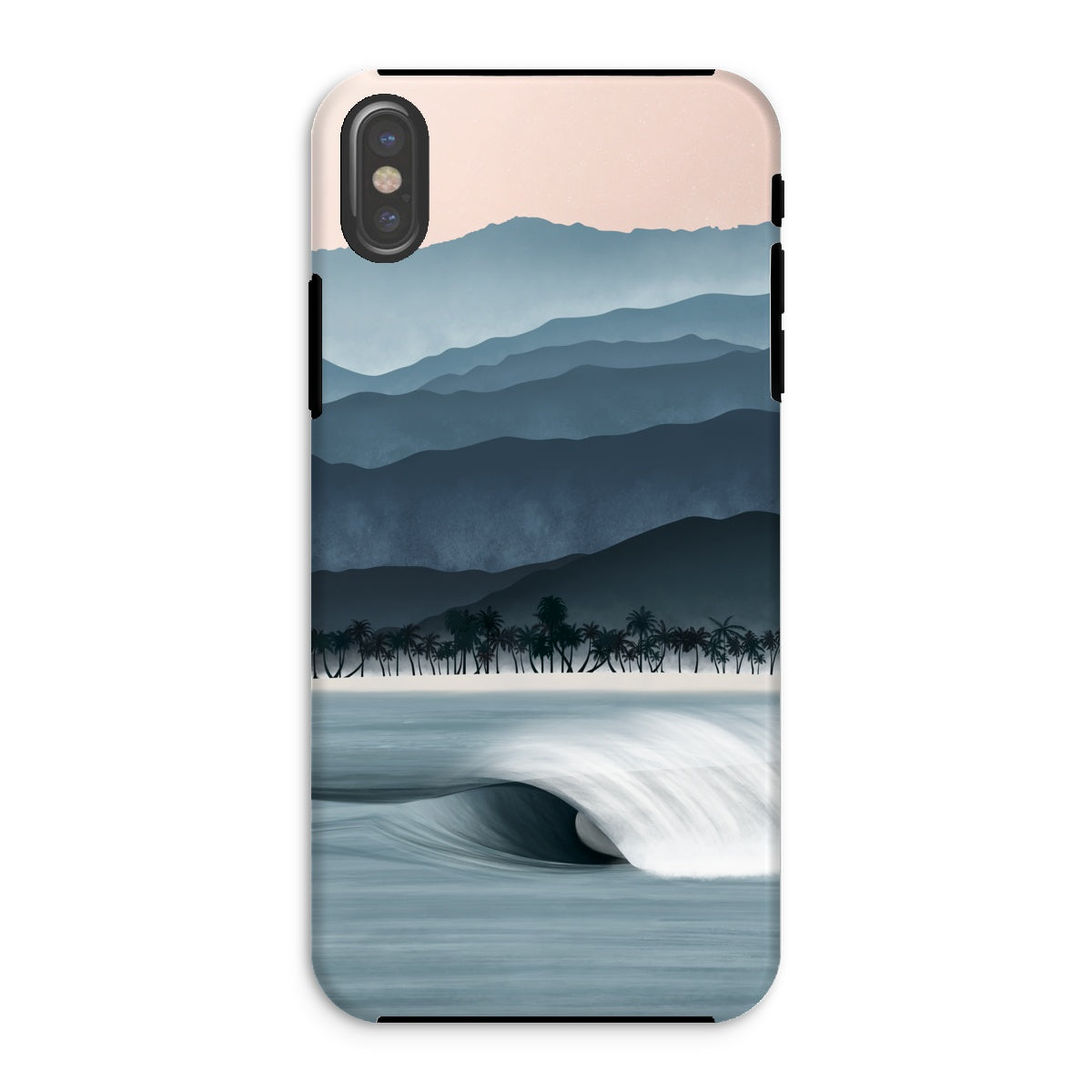 Between ocean &amp;amp; mountains reinforced phone case