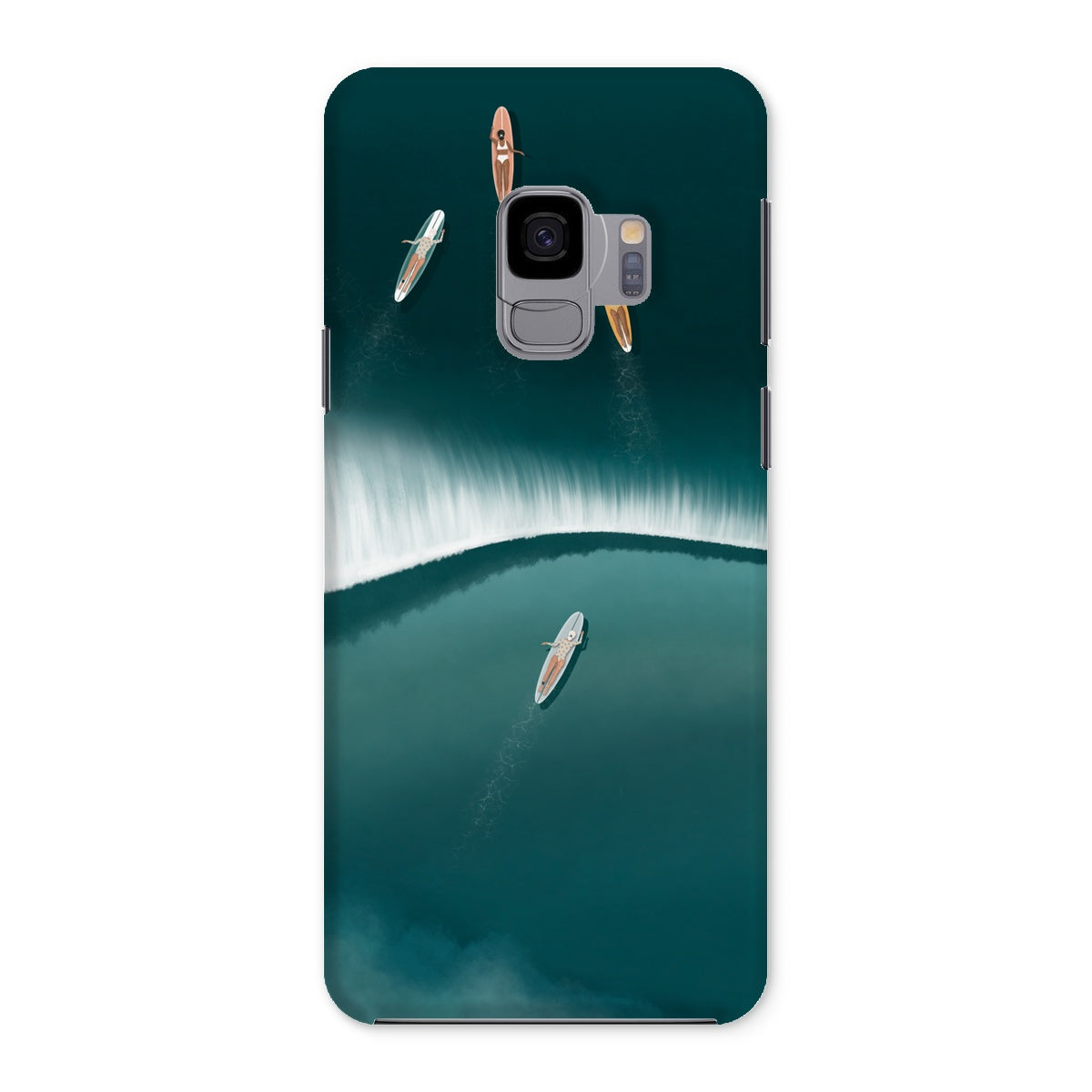 Slim Line up in Zicatela phone case