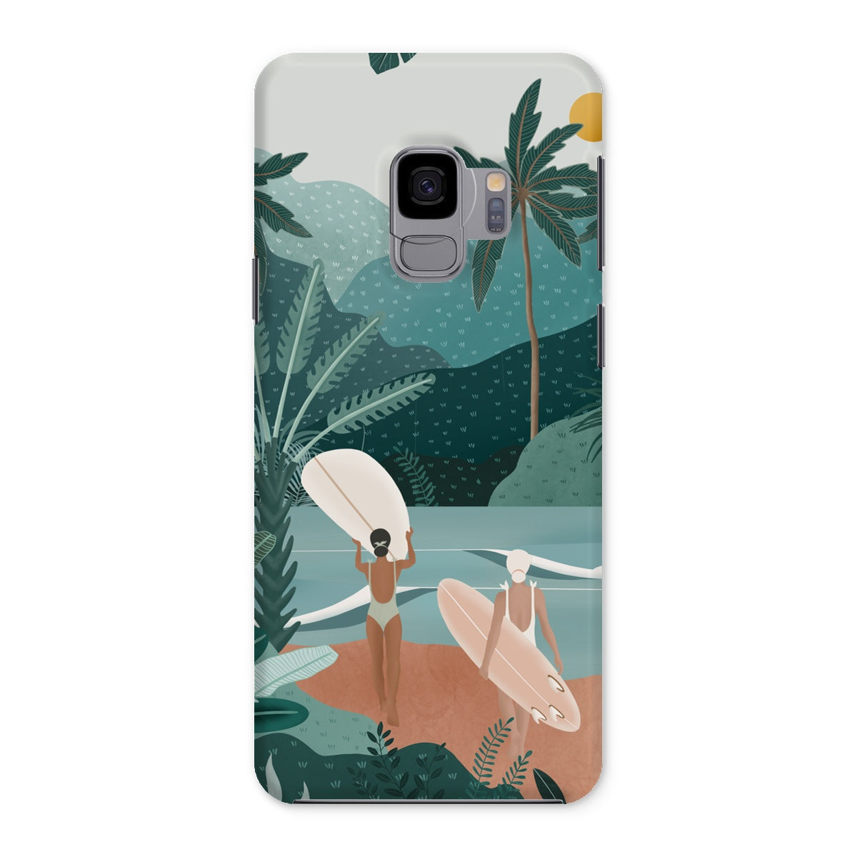 Jungle vibes sea slim phone case