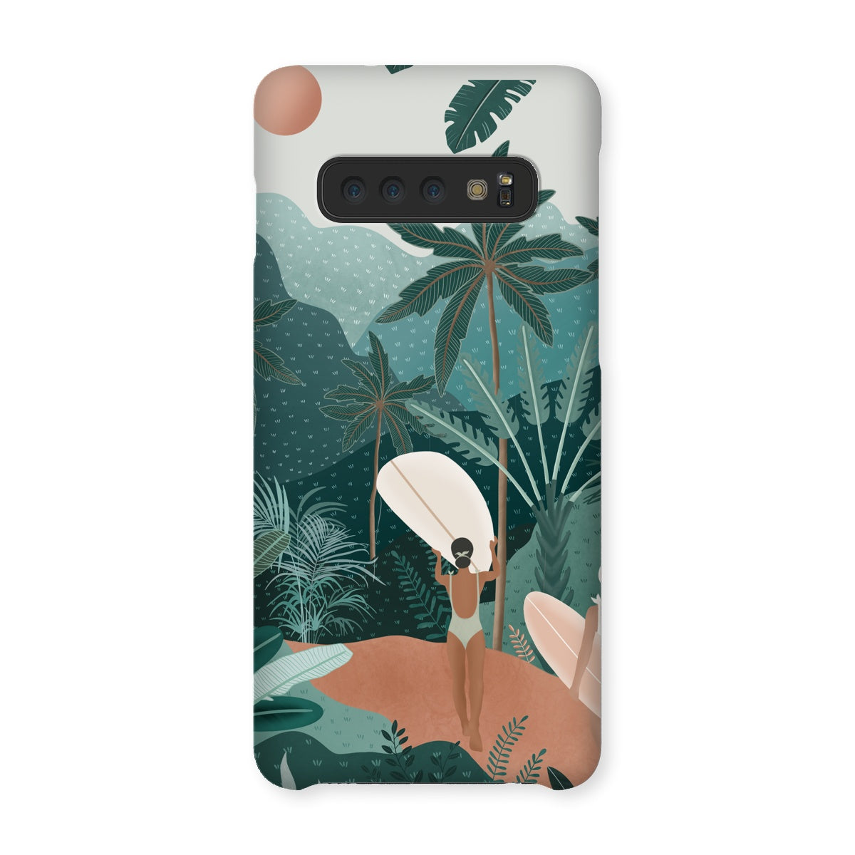 Jungle vibes slim phone case