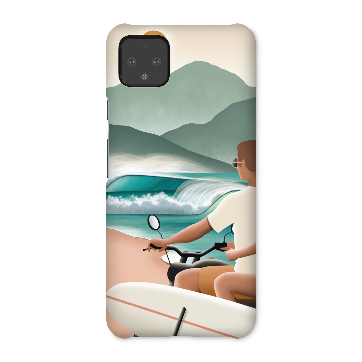 Estuche para teléfono delgado Surf Love