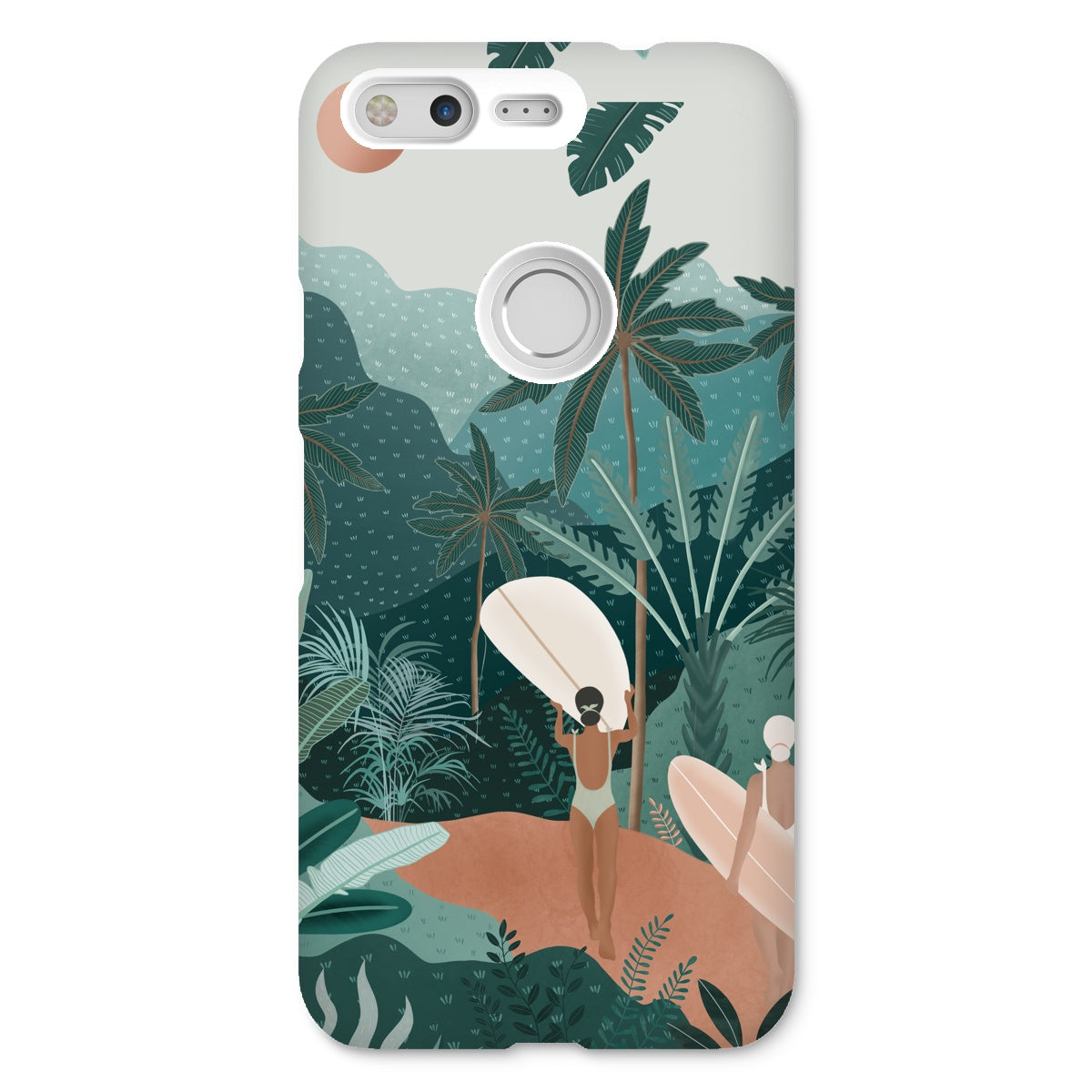 Jungle vibes slim phone case