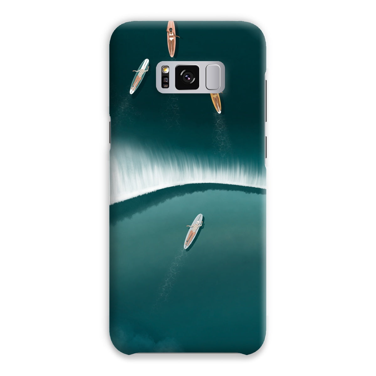 Slim Line up in Zicatela phone case