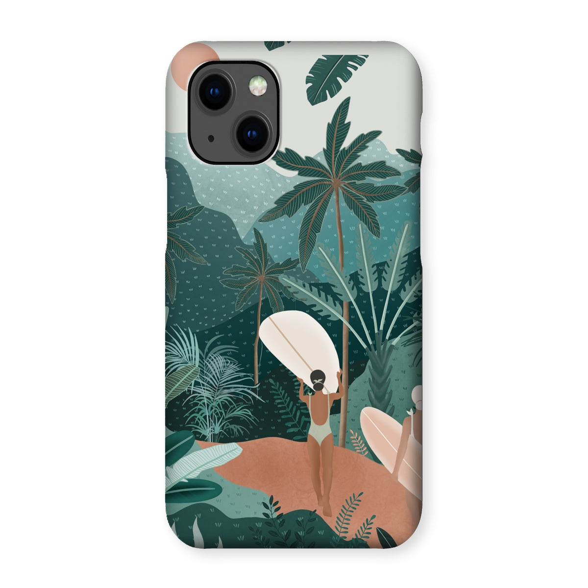 Jungle vibes slim phone case