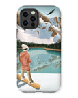 Between lake &amp; mountains reinforced phone case