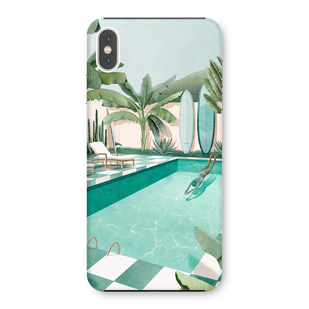 Coque de téléphone slim Tropical vibes