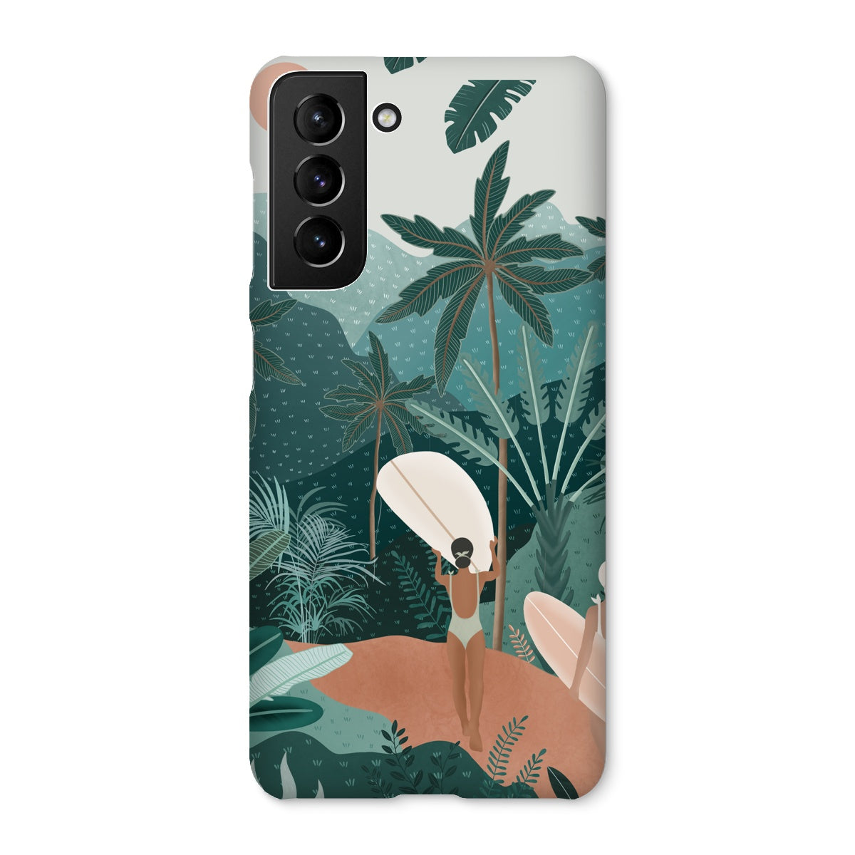 Jungle vibes slim phone case