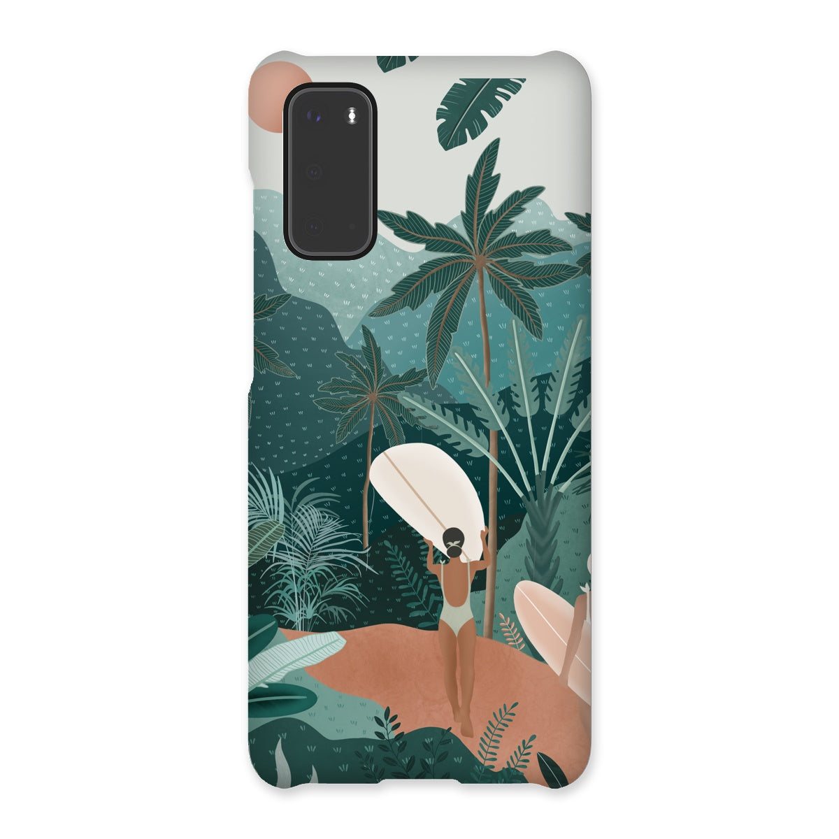 Jungle vibes slim phone case