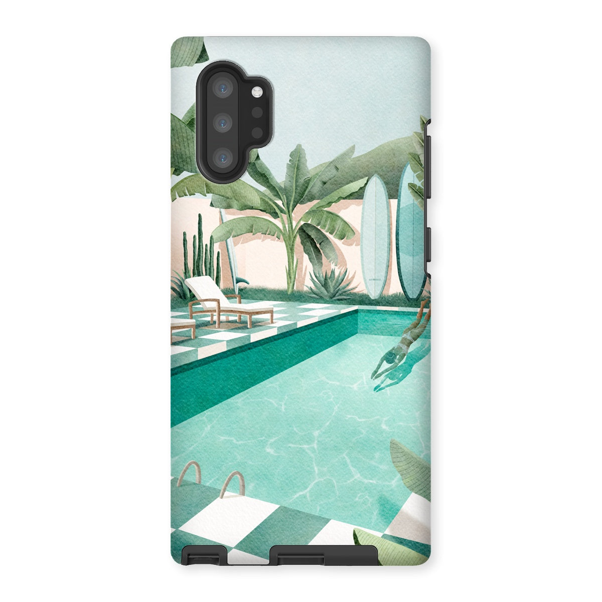 Coque de téléphone renforcée Tropical vibes