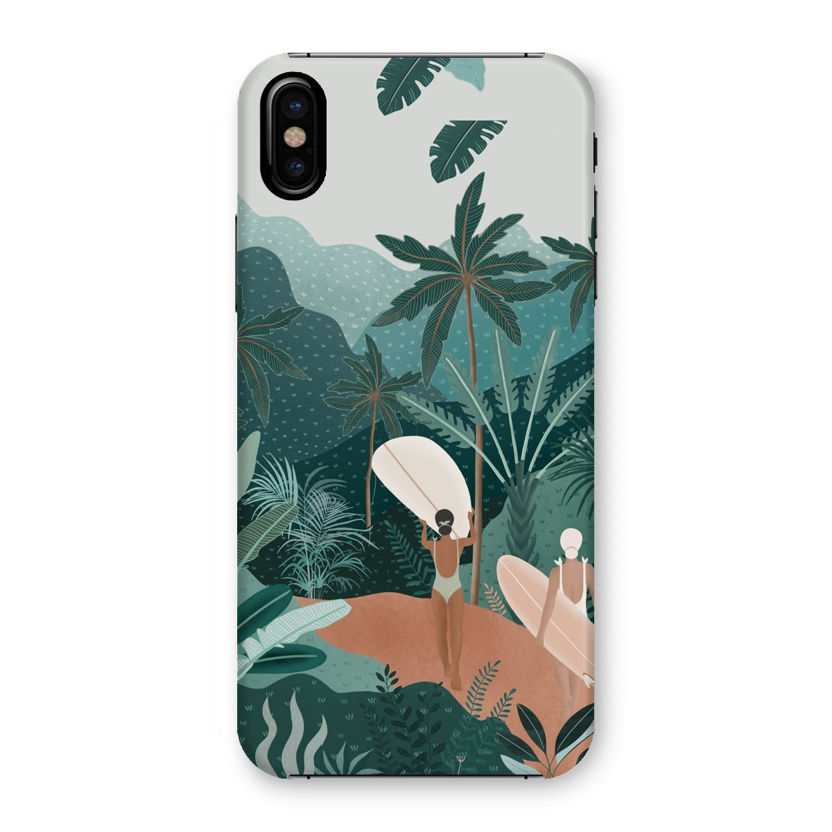 Jungle vibes slim phone case