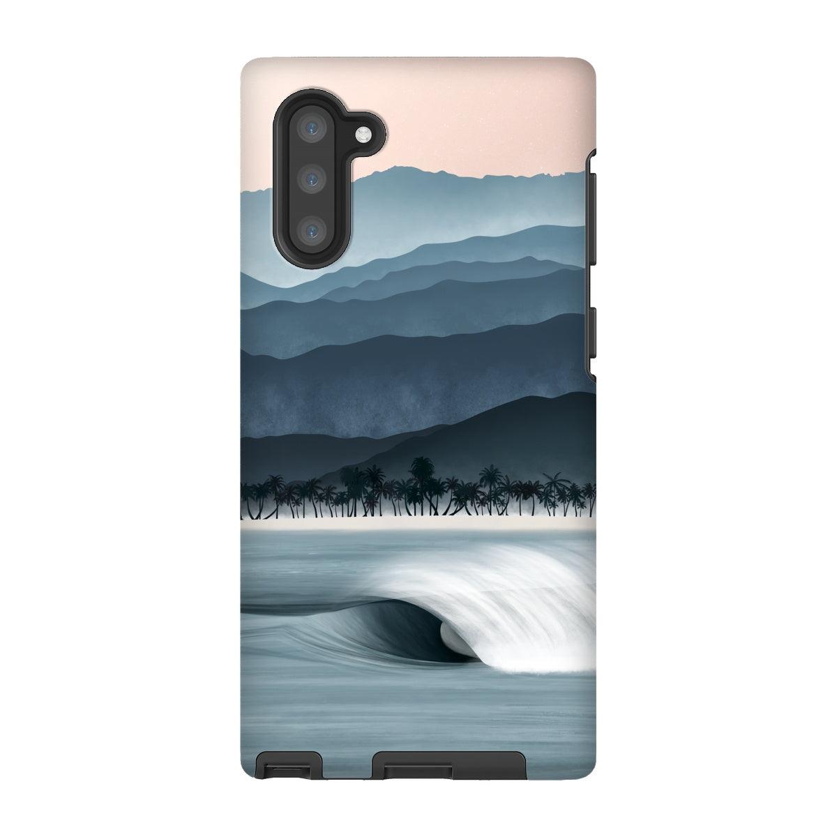 Coque de téléphone renforcée Between ocean & mountains