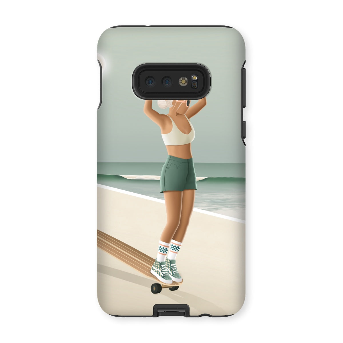 Hang ten reinforced phone case