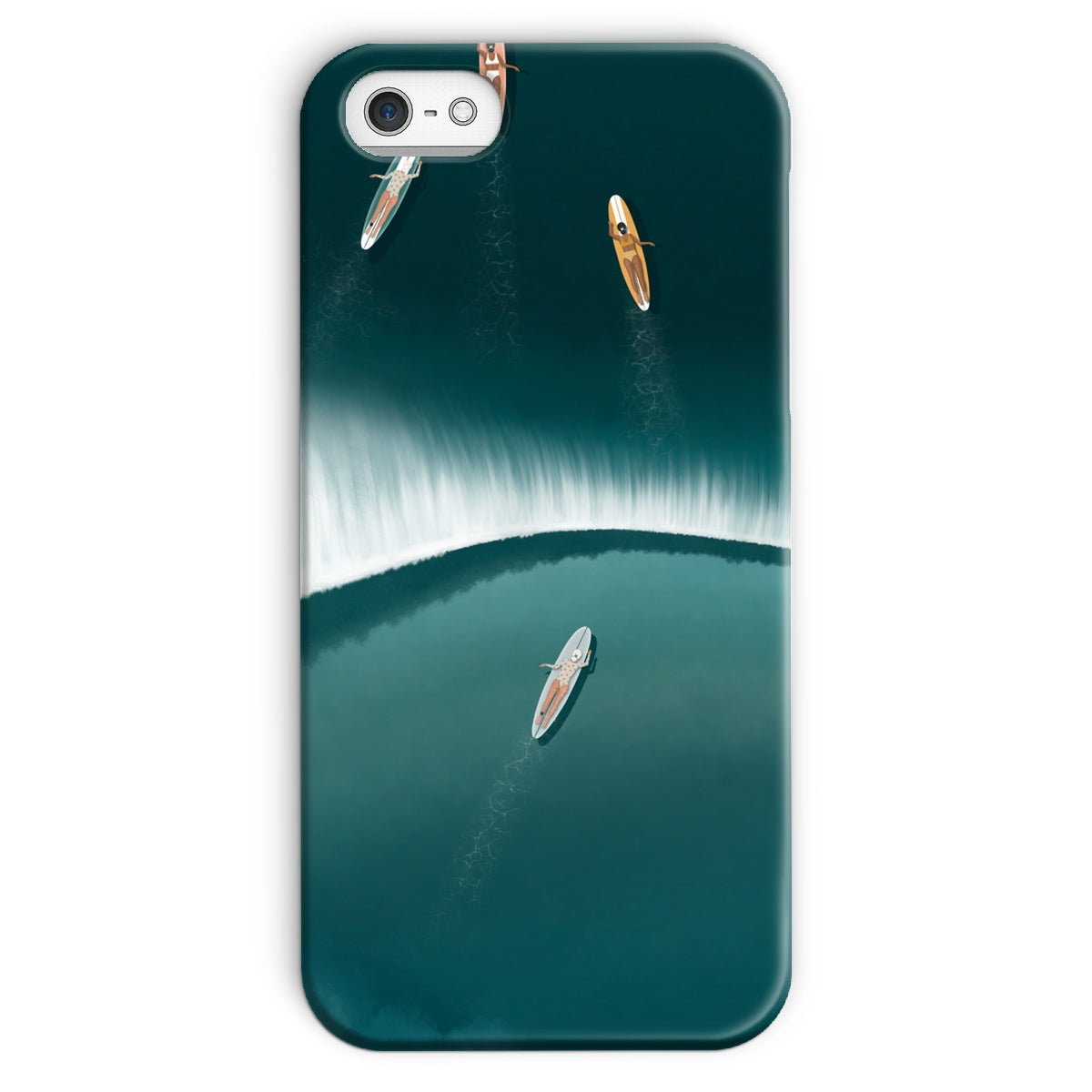 Slim Line up in Zicatela phone case