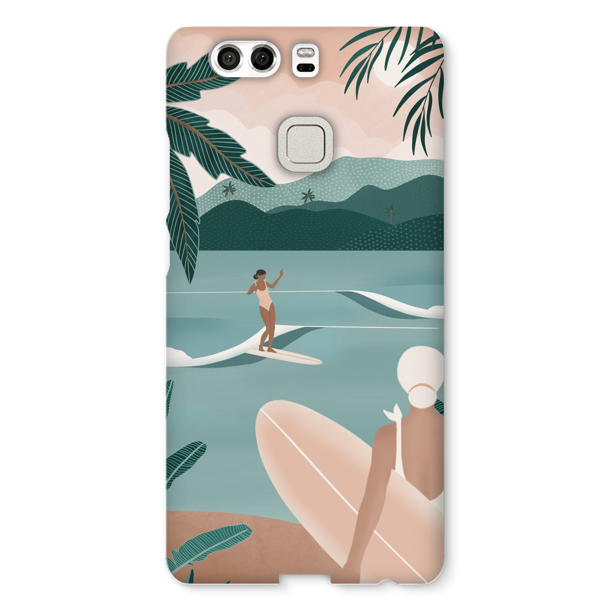 Surfers&#39; heaven slim phone case