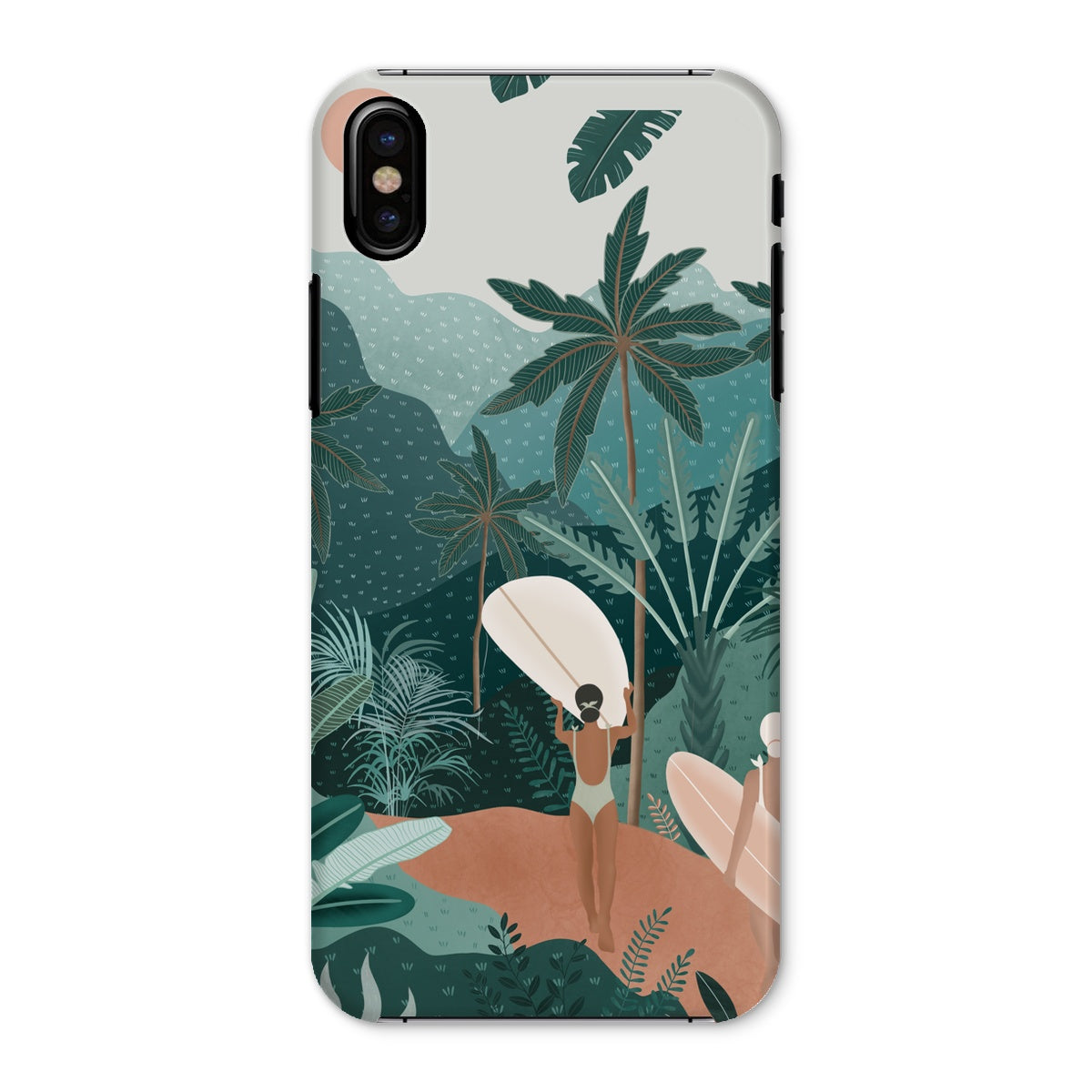 Jungle vibes slim phone case