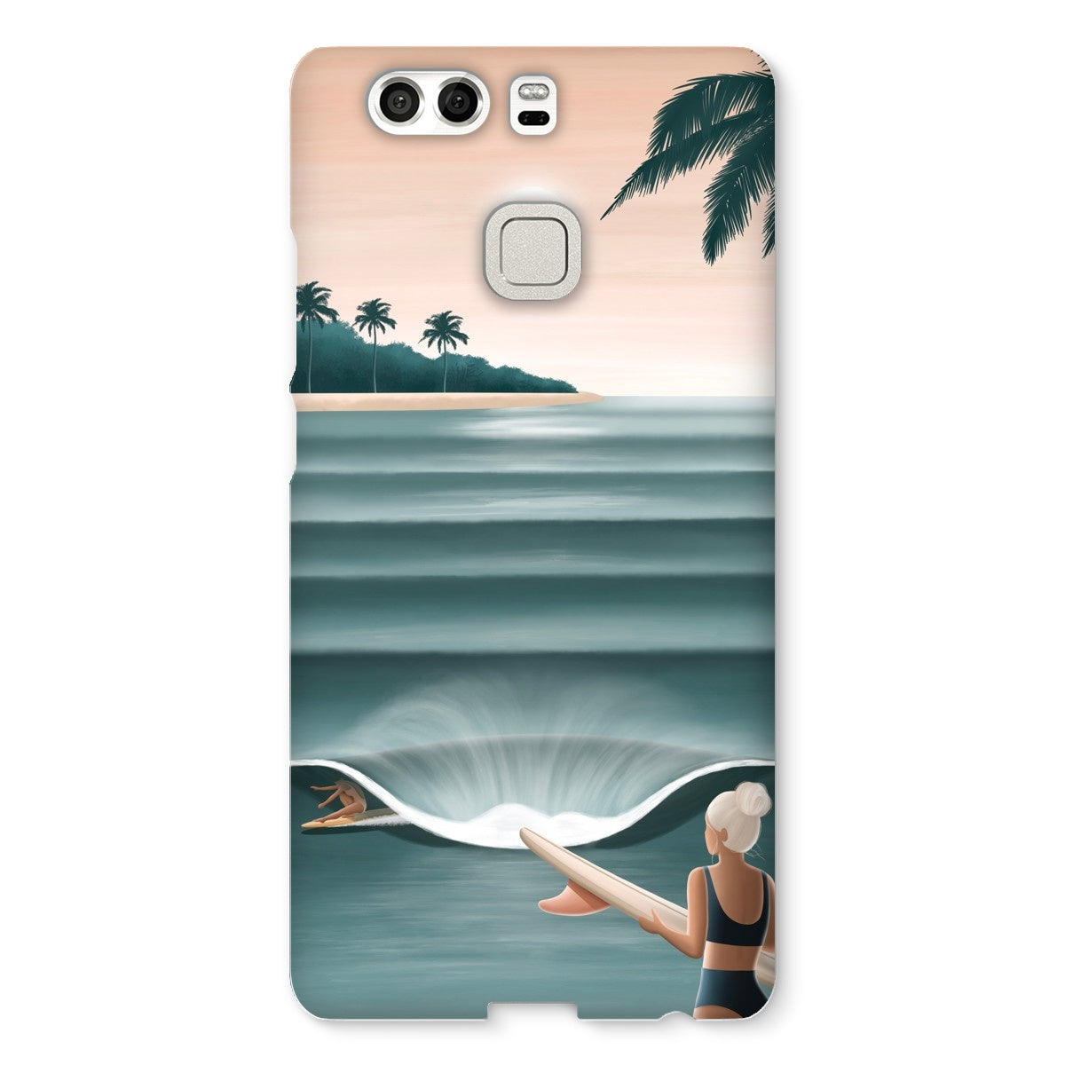 Dreamy lines slim phone case