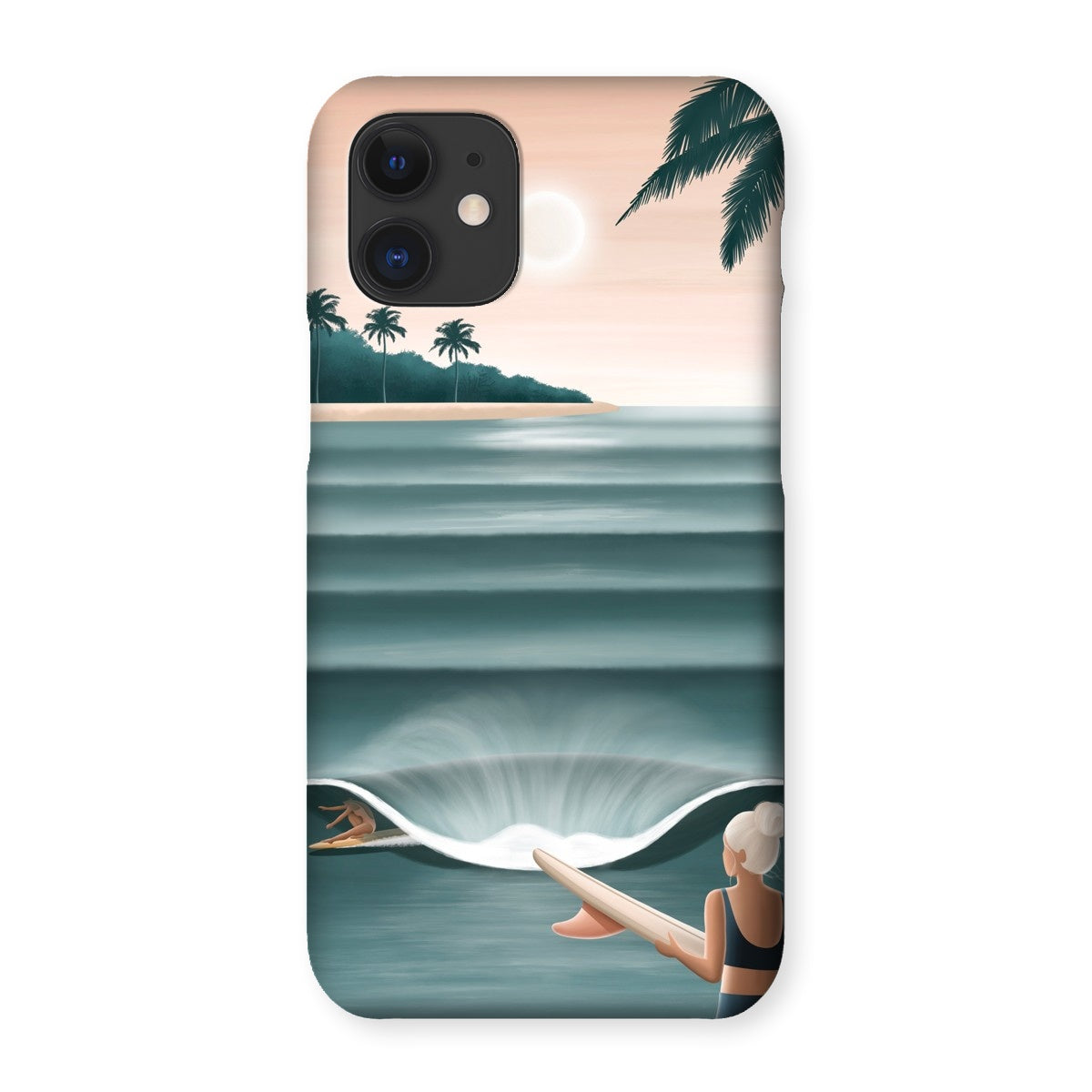 Dreamy lines slim phone case