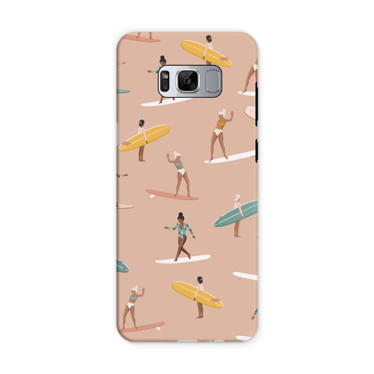 Surf pattern  Tough Phone Case