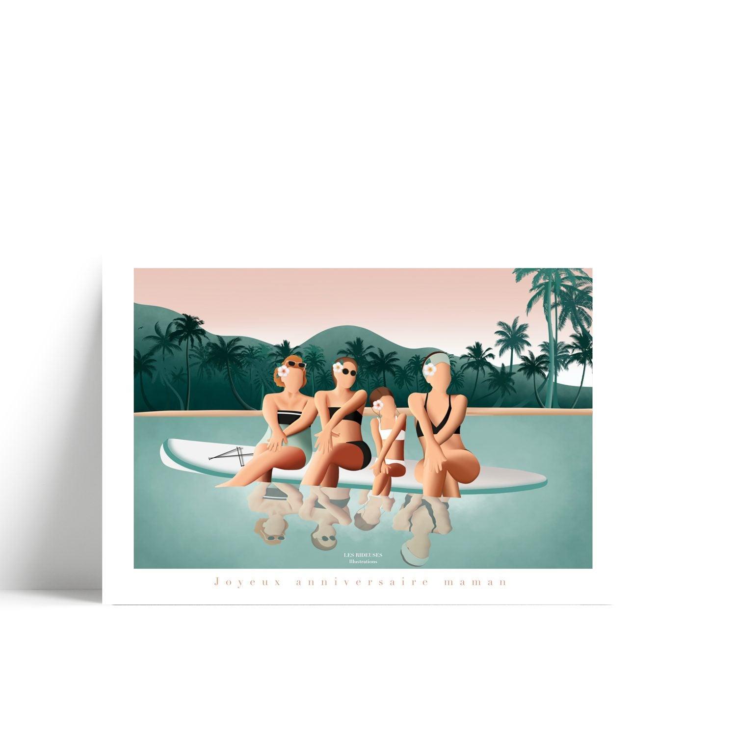 ILLUSTRATIONS PERSONNALISÉES - Les Rideuses