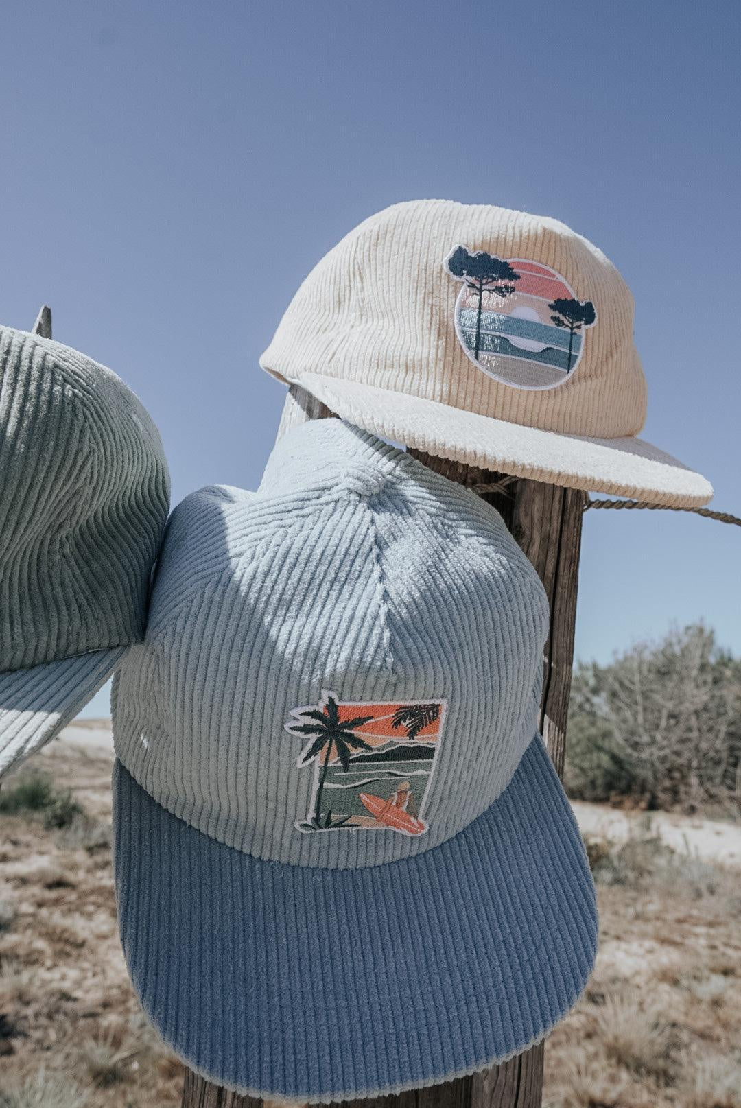 Casquette en velours côtelé Surfers’ heaven
