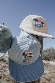 Casquette en velours côtelé Surfers’ heaven