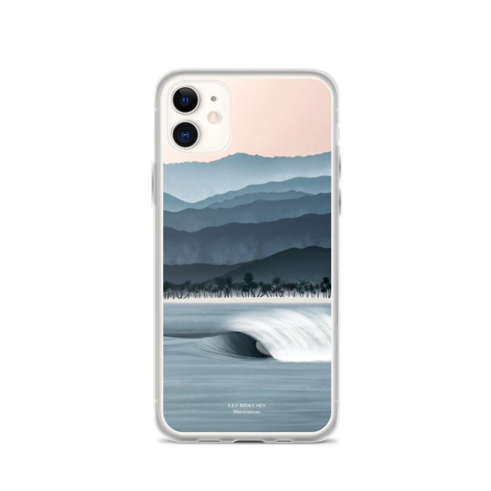 Iphone case Ocean between Sunrise &amp; mountains