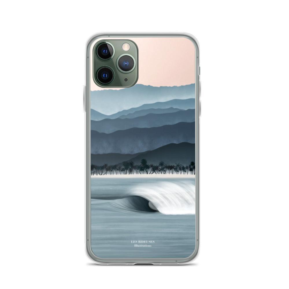 Iphone case Ocean between Sunrise &amp; mountains