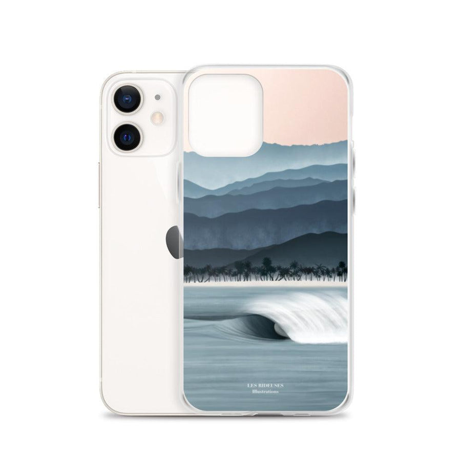 Coque Iphone Ocean between Sunrise & mountains