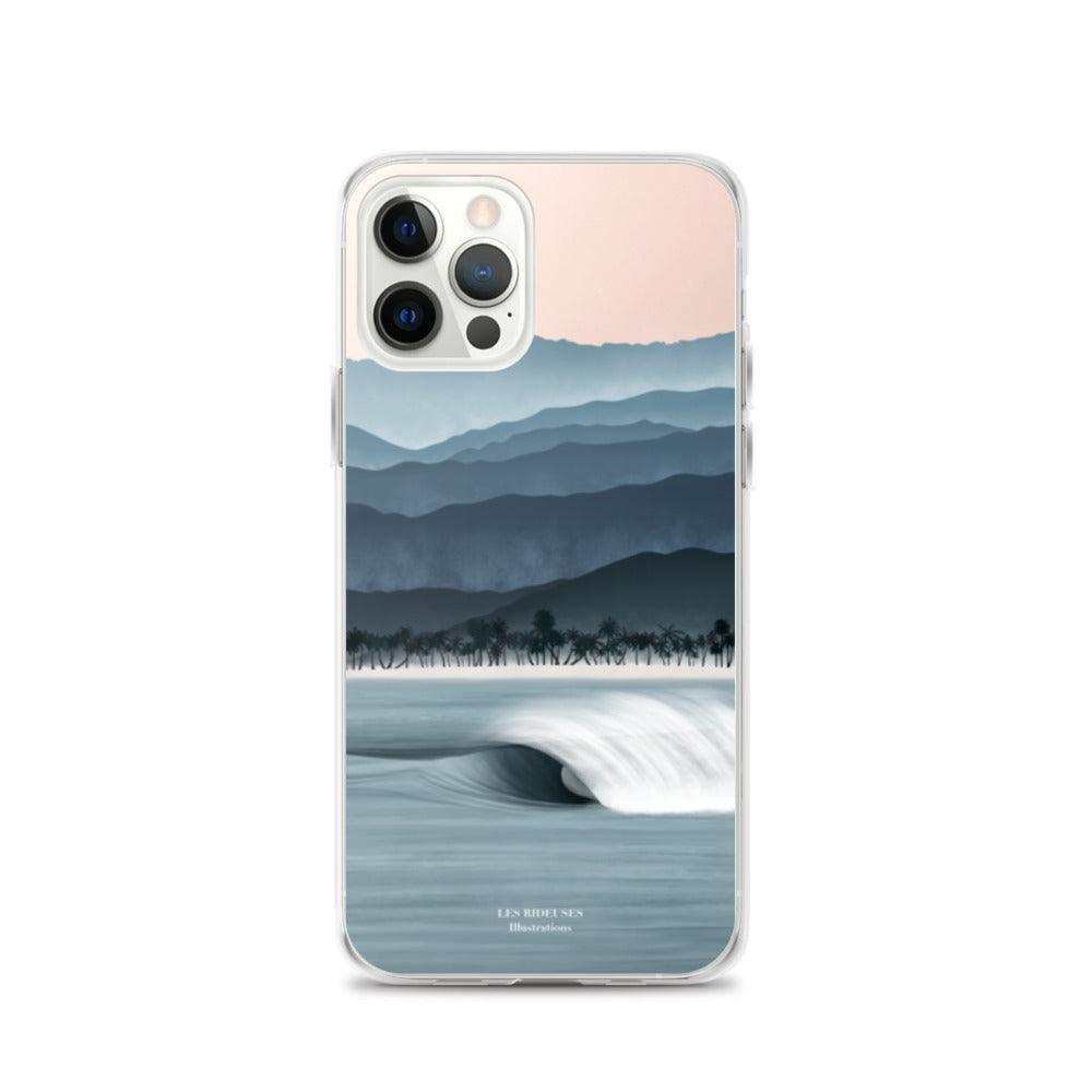 Coque Iphone Ocean between Sunrise & mountains