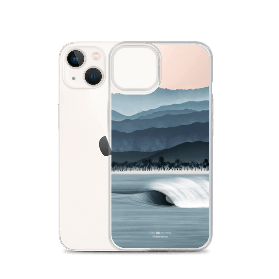 Coque Iphone Ocean between Sunrise & mountains