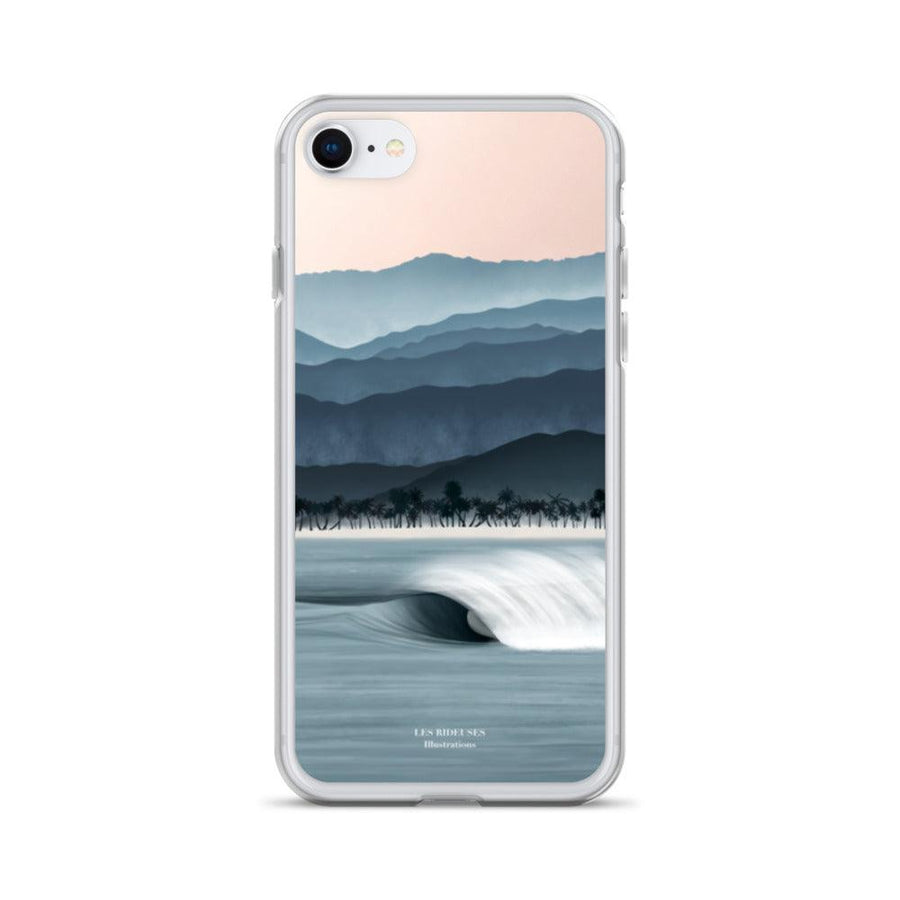 Coque Iphone Ocean between Sunrise & mountains