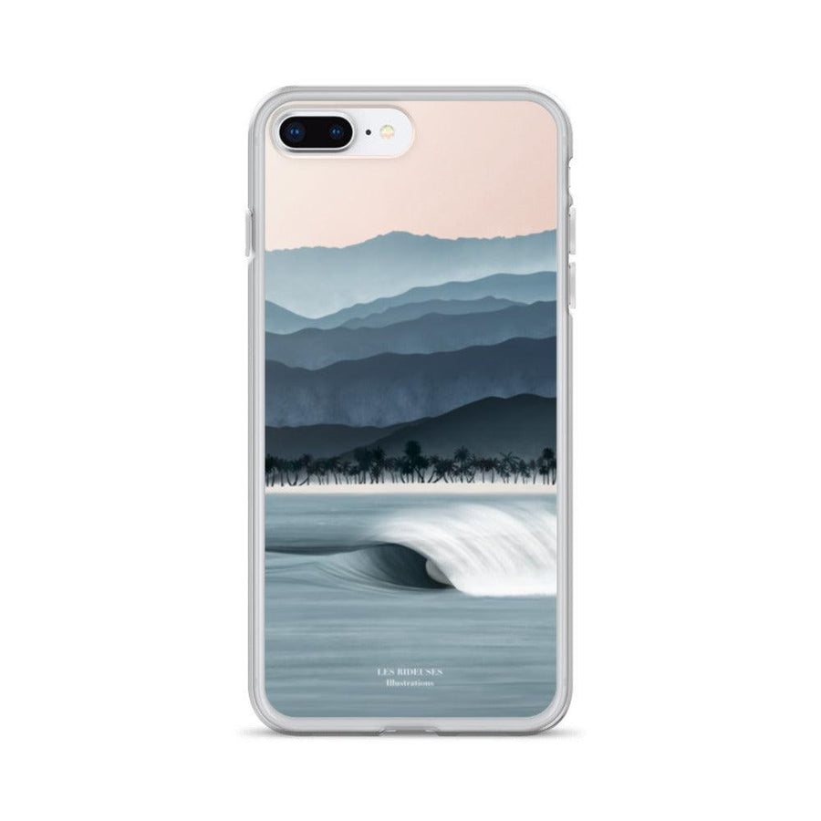Coque Iphone Ocean between Sunrise & mountains
