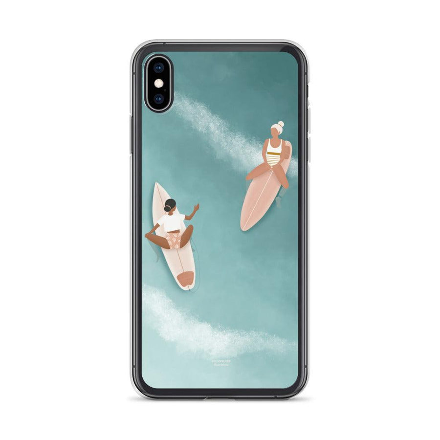 Coque Iphone "Waiting for the waves"