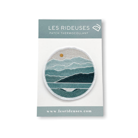 Patch thermocollant Blue mountains - Les Rideuses