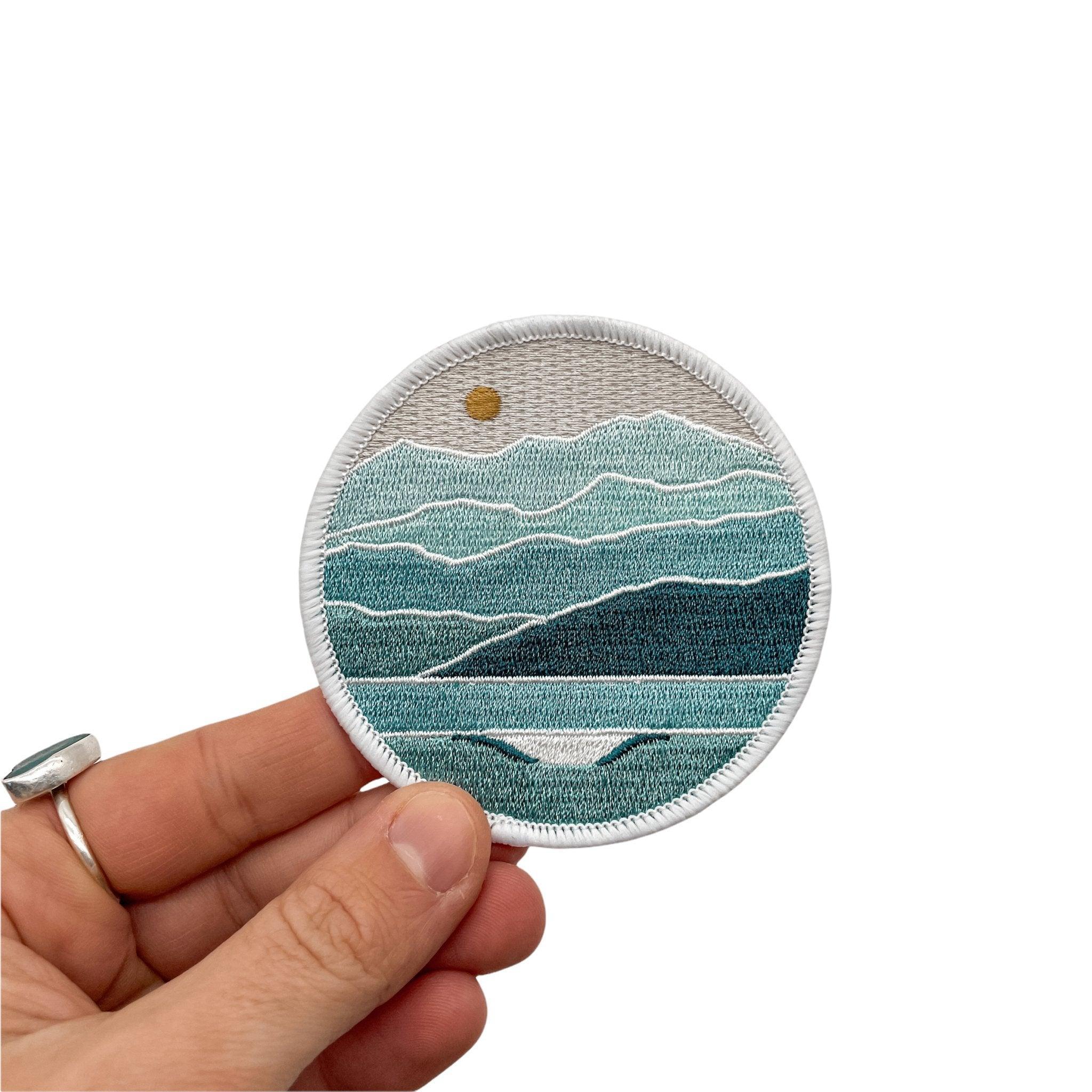 Patch thermocollant Blue mountains - Les Rideuses