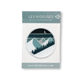 Load image into Gallery viewer, Patch thermocollant Mountains by night - Les Rideuses
