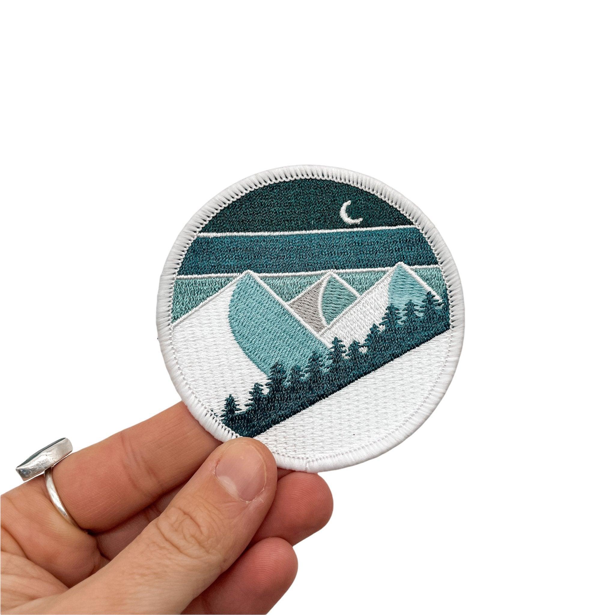 Patch thermocollant Mountains by night - Les Rideuses