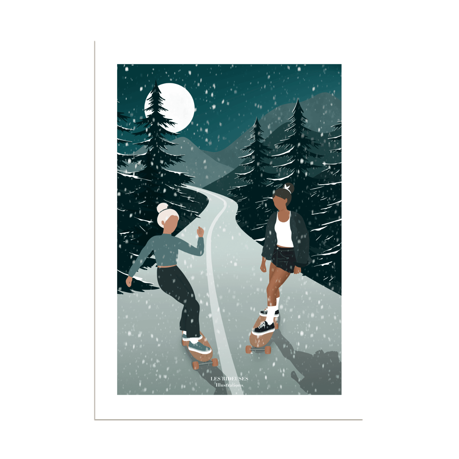 Skating by night - Les Rideuses