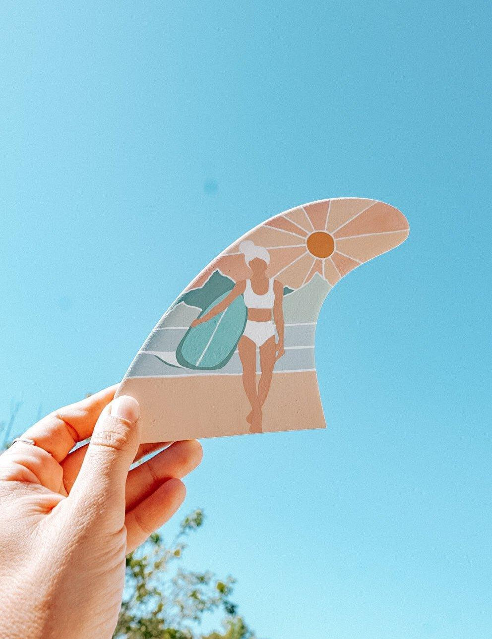 Small Custom Fin After sech - Les Rideuses