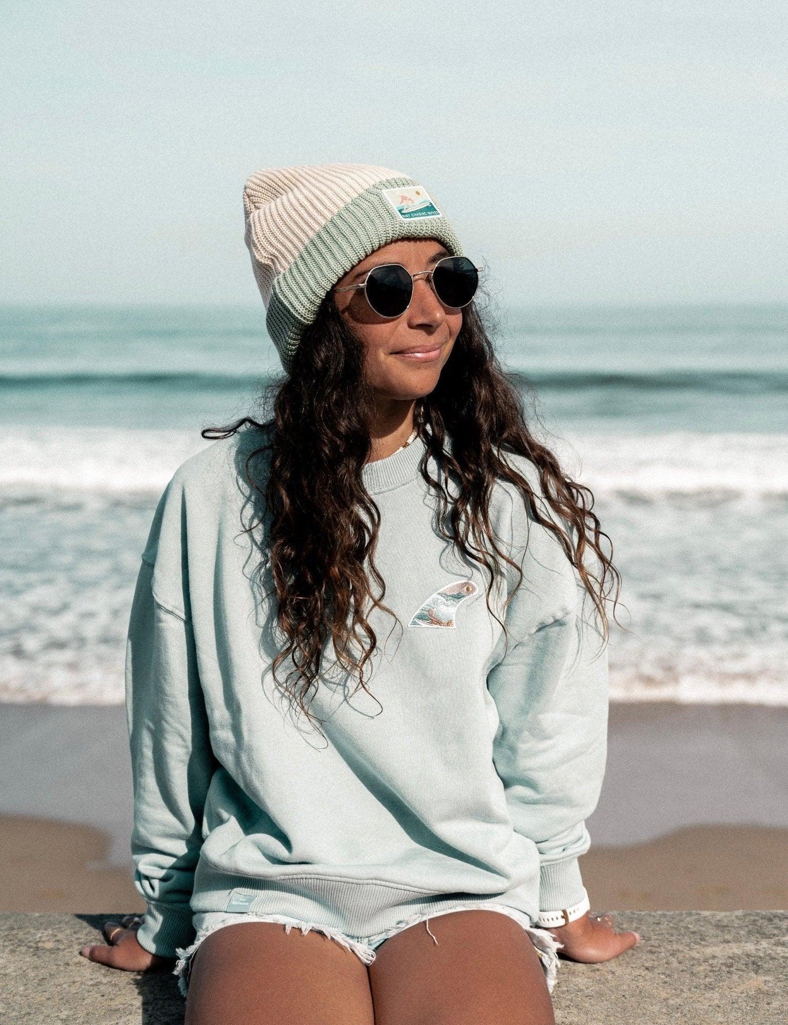 Sweat-shirt femme écusson brodé Empty barrel - Les Rideuses