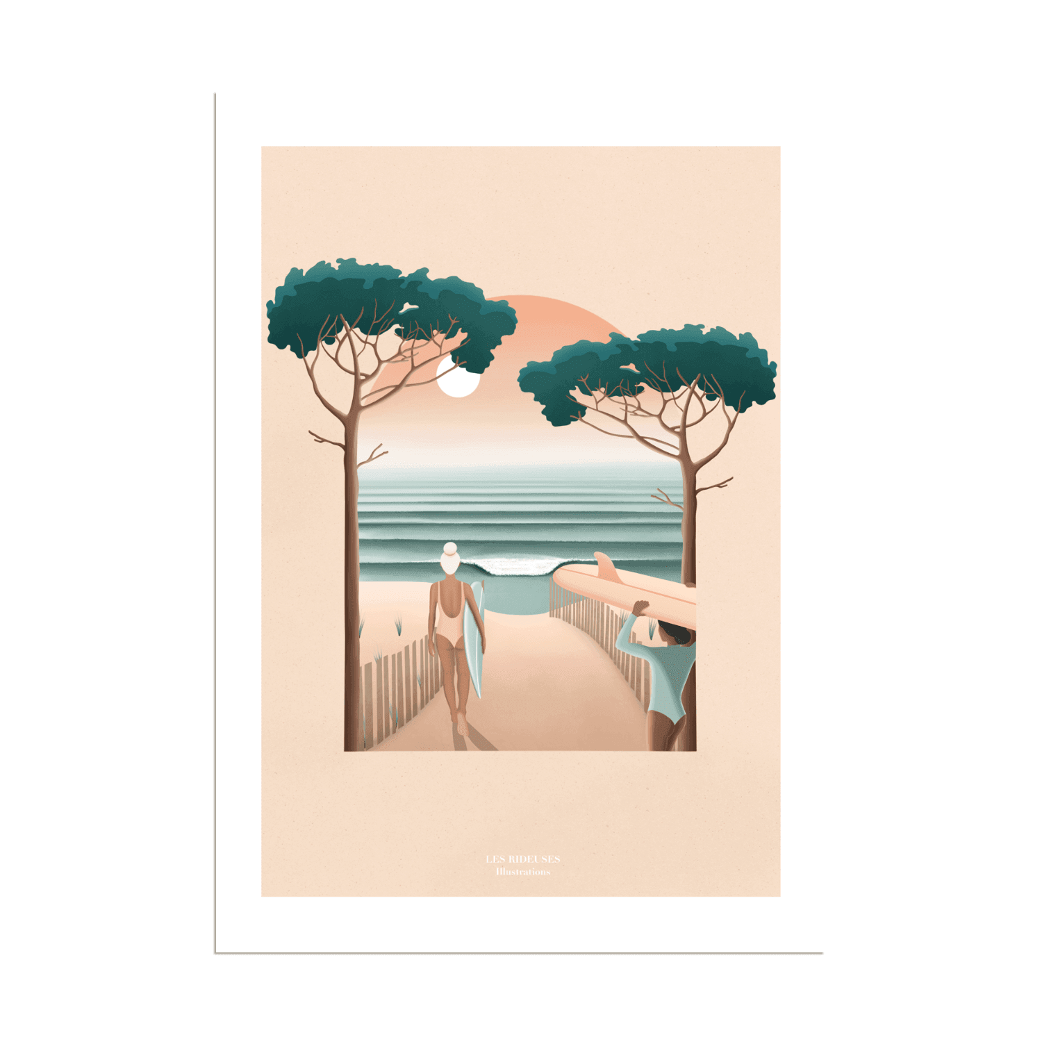 Vue sur Les Landes - Les Rideuses